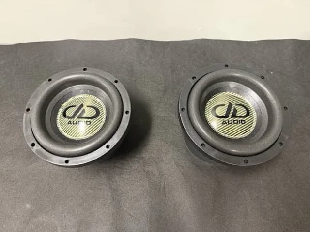 Pair Digital Designs 3510 10” Dual 4 Ohm Custom Subwoofers
