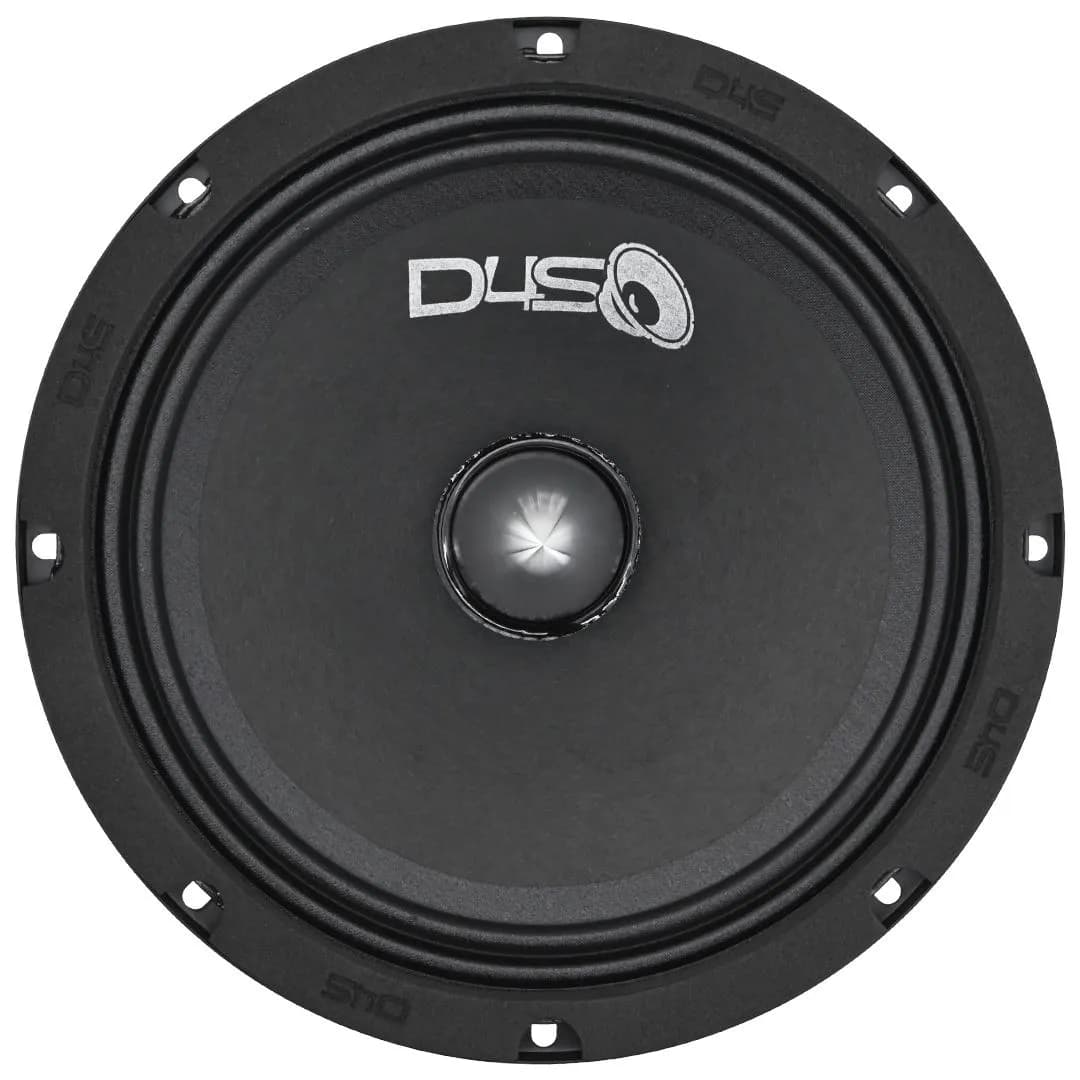 DOWN4SOUND D4S-NMR804 Neo Mid Range Speaker - 8 Inch, 120W RMS, 4 Ohm