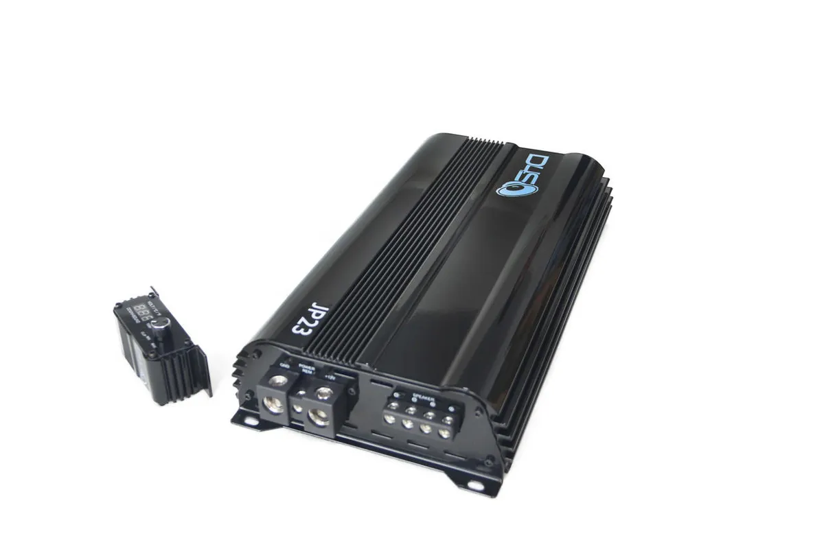 DOWN4SOUND JP23 V2 - BLACK GLOSS | 2800W RMS AMPLIFIER
