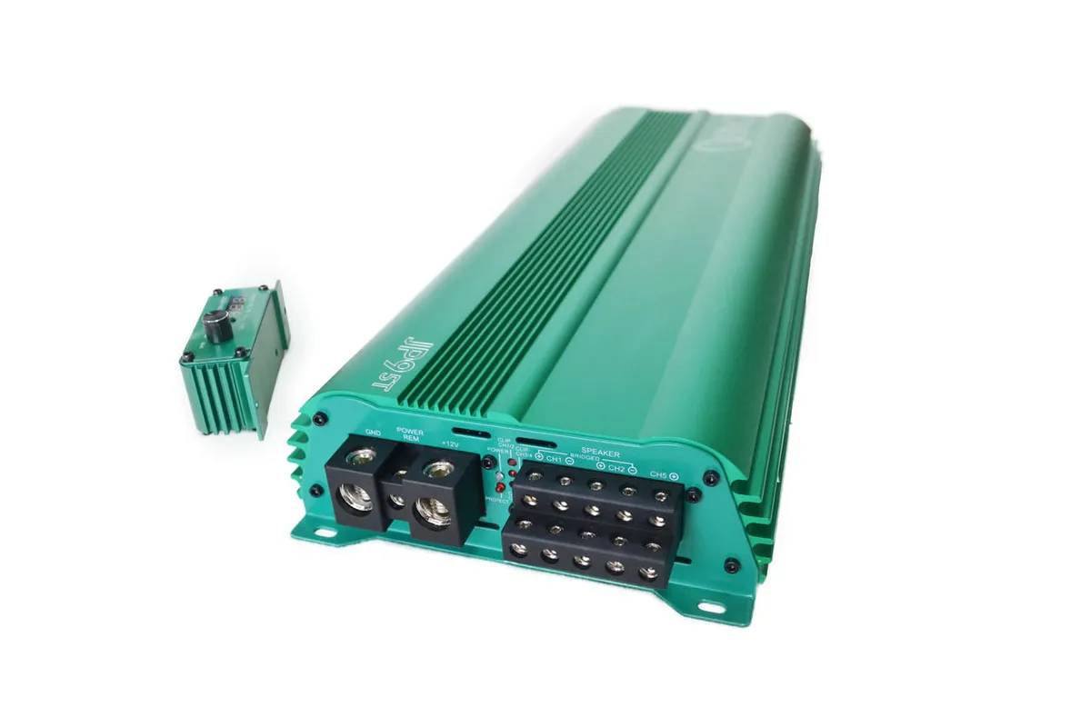 DOWN4SOUND JP95T TEAL | 1500W RMS - 5 CHANNEL AMPLIFIER