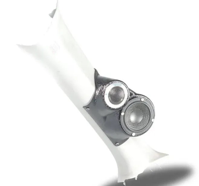 Single 3.5" and Single Tweeter Speaker Pods for the A-Pillar of a 13-17 Honda Accord-Honda Accord
