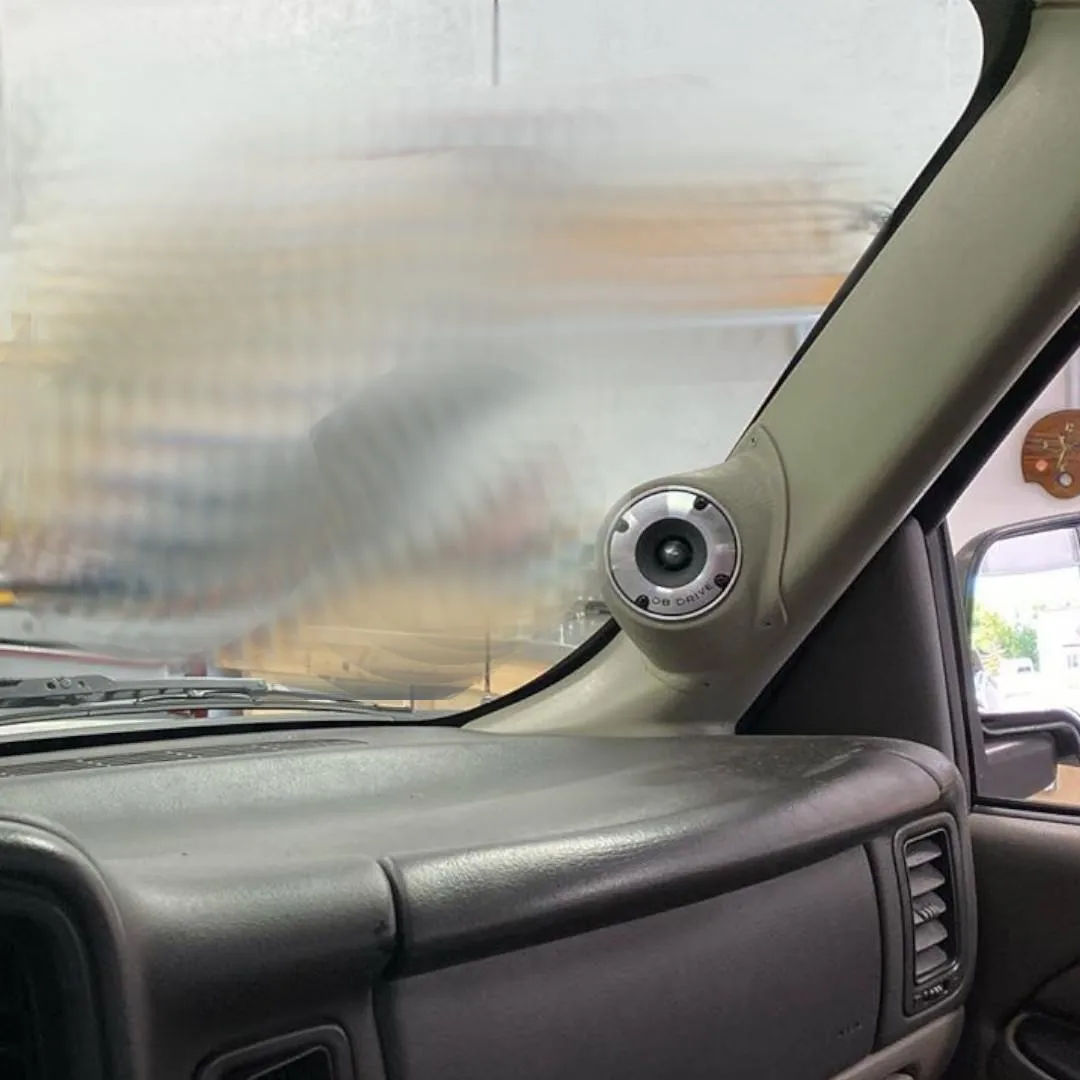 DOWN4SOUND Single 3.5" Speaker Pods for the A-Pillar of a 00-06 GM Full Size Truck