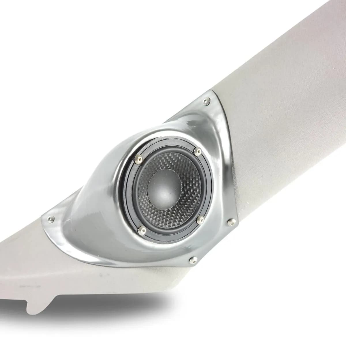 DOWN4SOUND Single 3.5" Speaker Pods for the A-Pillar of a 06-15 Chevrolet Impala