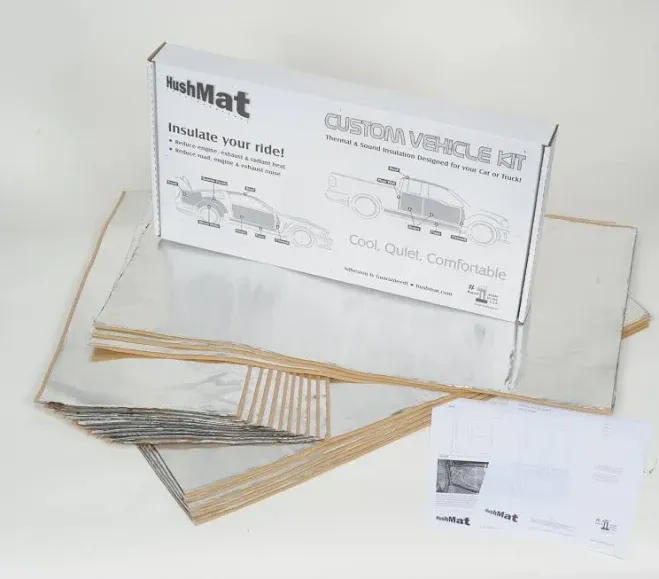 Heavy Duty FlatTop 36 in Truck Insulation Kit for Floor and Sleeper