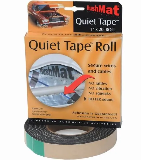 Quiet Tape – Sound Deadening & Sealing Tape - 20 Ft Roll