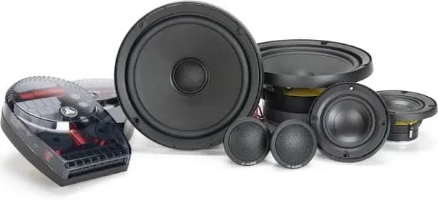 C6 Series 6.5" 3-Way Component Speaker System
