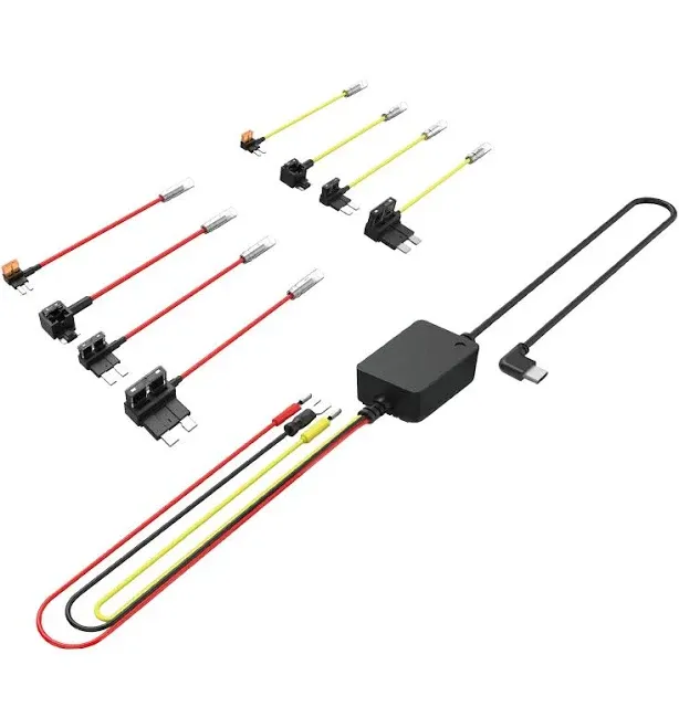 13 FT Optional Hard Wire Kit for Select Dash Cameras CA-DR1030