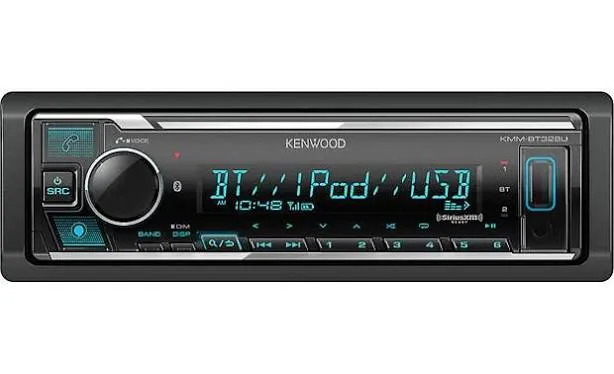 Bluetooth Car Stereo with USB Port, AM/FM Radio, MP3 Player KMM-BT328U