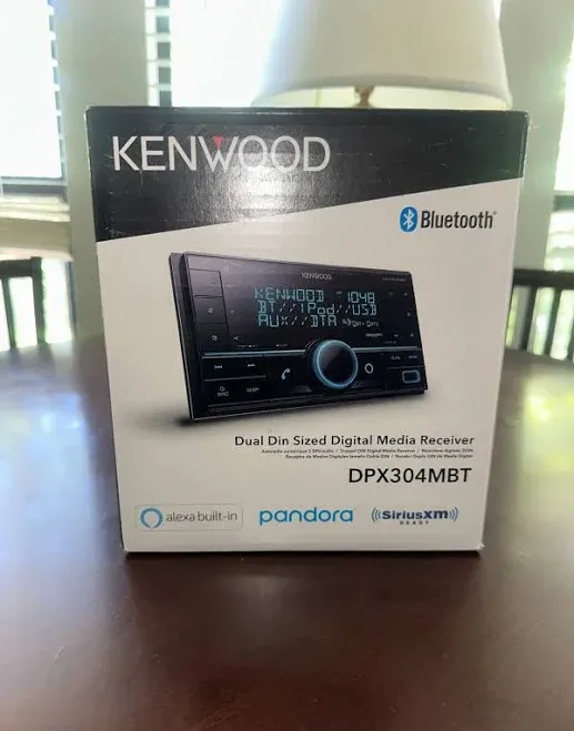 Double DIN in-Dash Digital Media Receiver with Bluetooth DPX304MBT