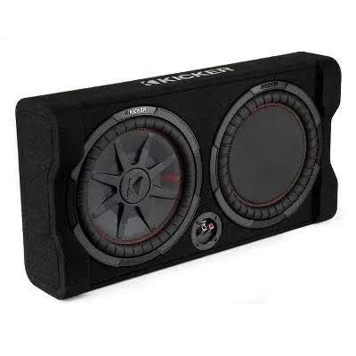 CompRT 12" 500W RMS 2-Ohm Subwoofer in Down Firing Enclosure / 48TRTP122