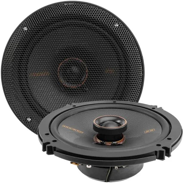 KS Series Pair of 6.5" 100W RMS 4-Ohm 2-Way Coaxial Speakers / 51KSC6504
