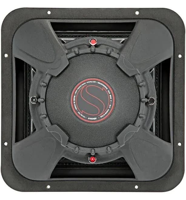L7R Series 12" Dual 4 Ohm VC Subwoofer 1200W Peak Ceramic Magnet 45L7R124