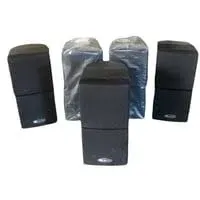 LOT Of 5 Kinetic Loud Surround Speaker Only Double Speaker Ka-8100 Ka-6100