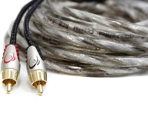 Konceptz Karma v3 Twisted Coaxial 2 Channel OFC RCA Cable 6 Feet 2M | 5-9ft