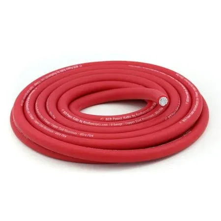 konceptz KCA Kable 1/0 Ultra Flex Blue CCA Power Wire / Ground Cable