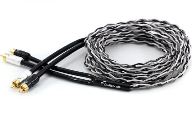 Konceptz Krux Kable 2 Channel 3D OFC Twisted Pair RCA Cable 1/2M to 5M | 5-9 m