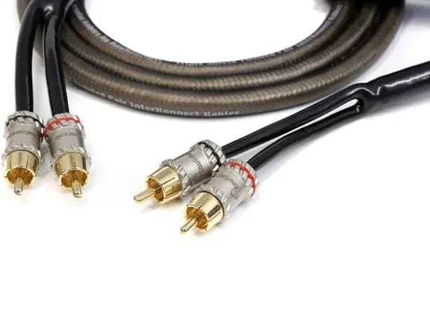 Konceptz Krystal Kable 2 Channel Twisted Pair RCA Cable