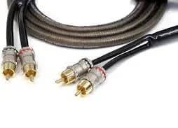 Konceptz Krystal OFC Twisted Pair Triple Shielded 2 Channel RCA Cable 6.ft 2M