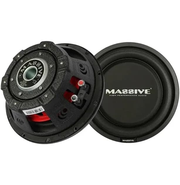 10" Dual 4-Ohm 300 Watts RMS Slim Subwoofer - UFO10V2