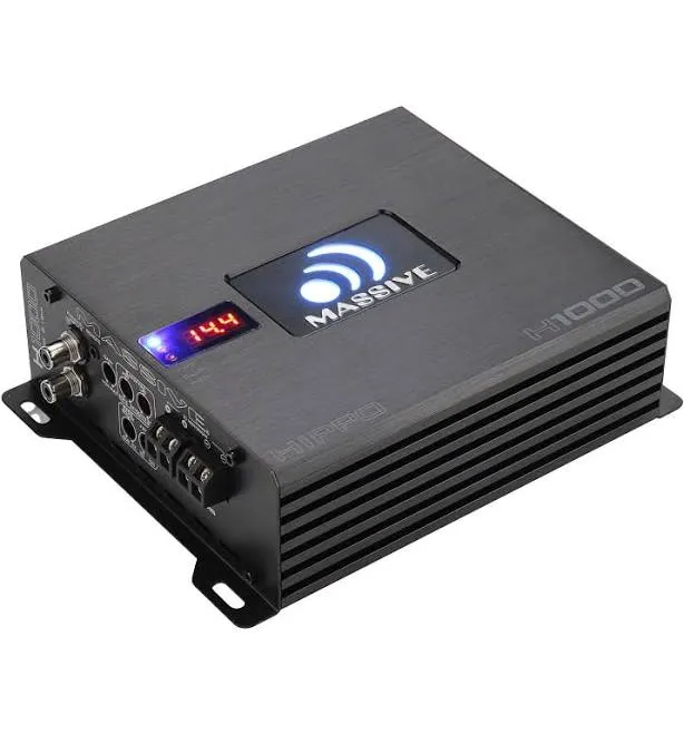 1050W RMS 1-Ohm Monoblock Amplifier HIPPO Series MA-H1000