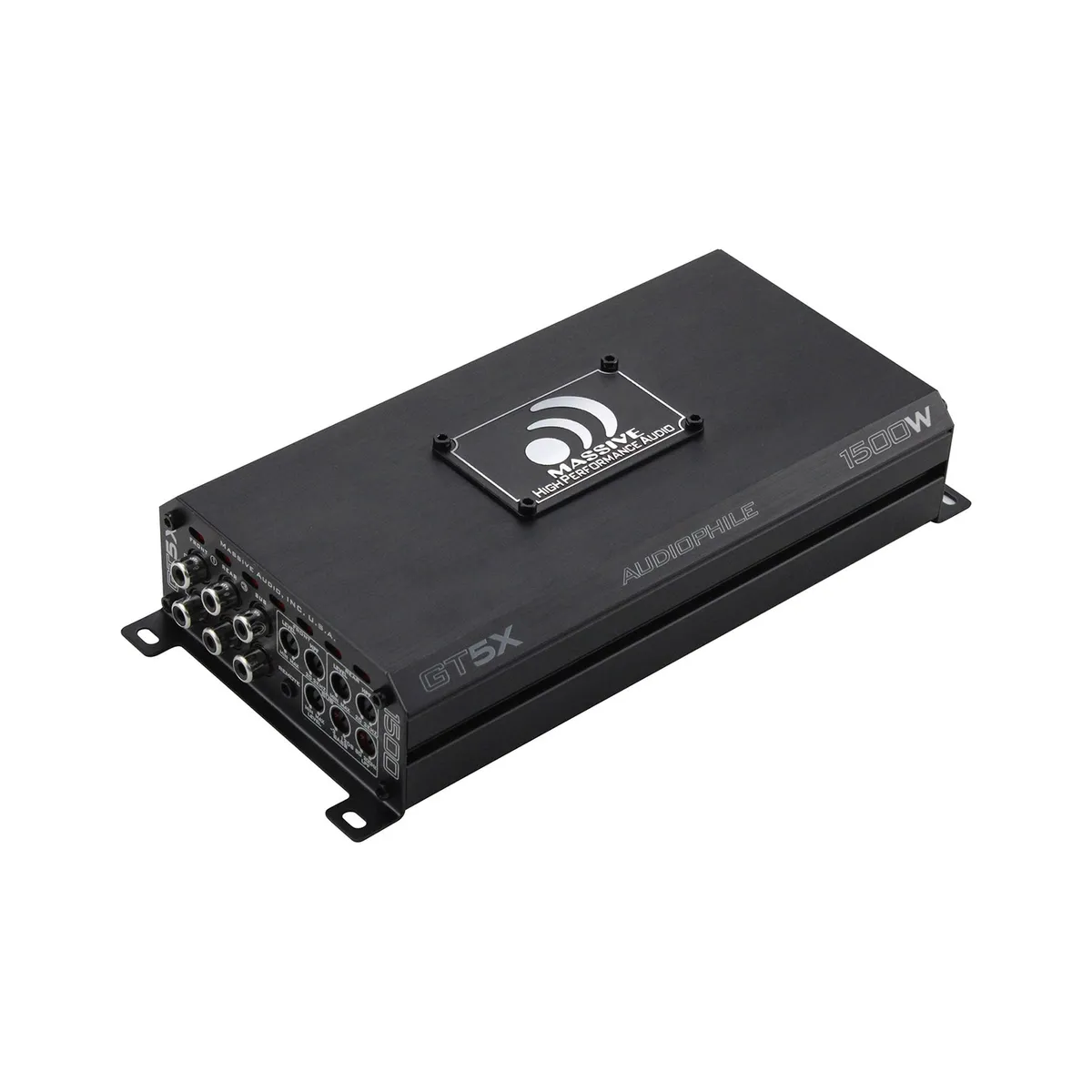 115 Watts RMS 5-CH 1 Ohm Stable Class D Car Audio Amplifier GT5X