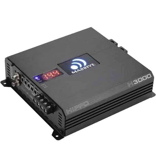 3000W RMS 1-Ohm Monoblock Amplifier HIPPO Series MA-H3000