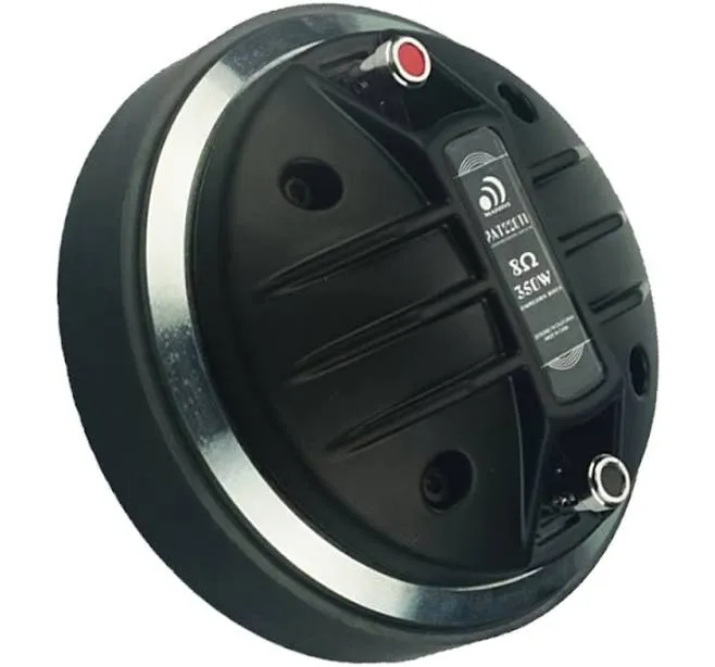 75 Watts RMS 8 Ohm 1" Screw-On Compression Driver PAT220TI