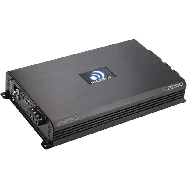 8000W RMS 1-Ohm Monoblock Amplifier HIPPO Series MA-H8000