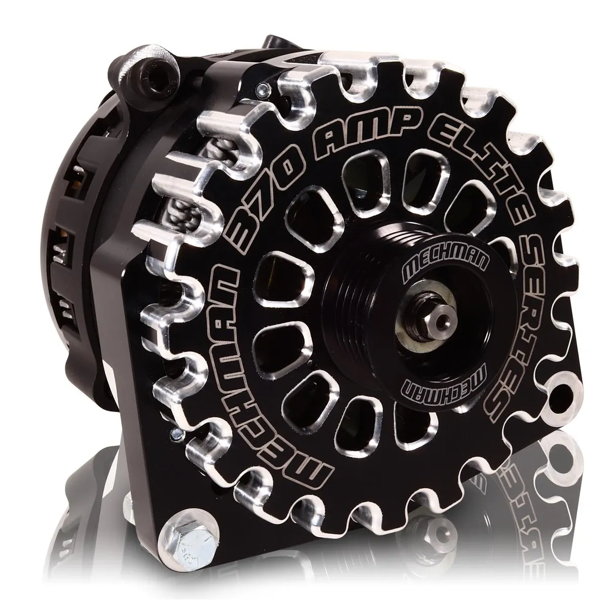 370 amp Elite series alternator for 88-95 GM Truck