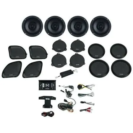 4 Speaker Harley Pro Performance Kits