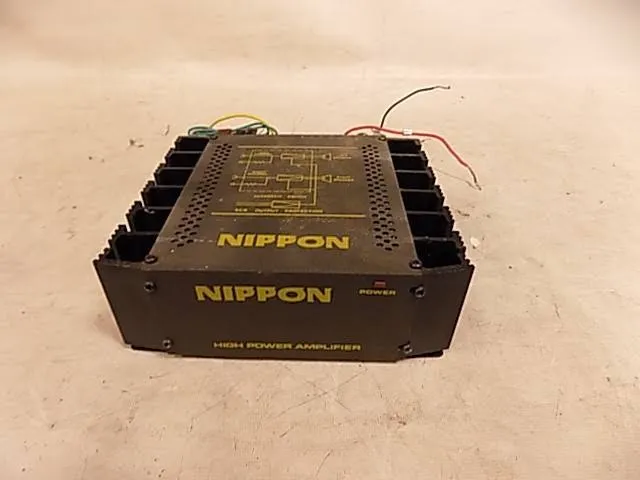 Vintage Nippon Car Amplifier