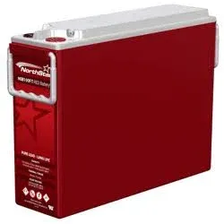 12V 99Ah @ 8Hr Rate Front-Access Terminals NorthStar Red VRLA Battery