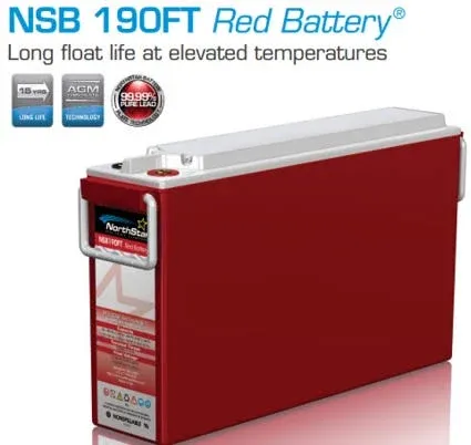Batteries NSB-190FT-HT-Red
