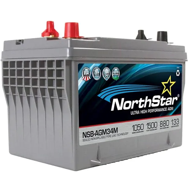 NSB-AGM-34M RV & Marine Battery