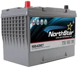 NSB-AGM27 High-Performance AGM Deep Cycle Battery 12V at International Lighting