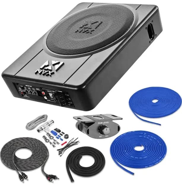 Ported Amplified Loaded Under Seat Subwoofer System