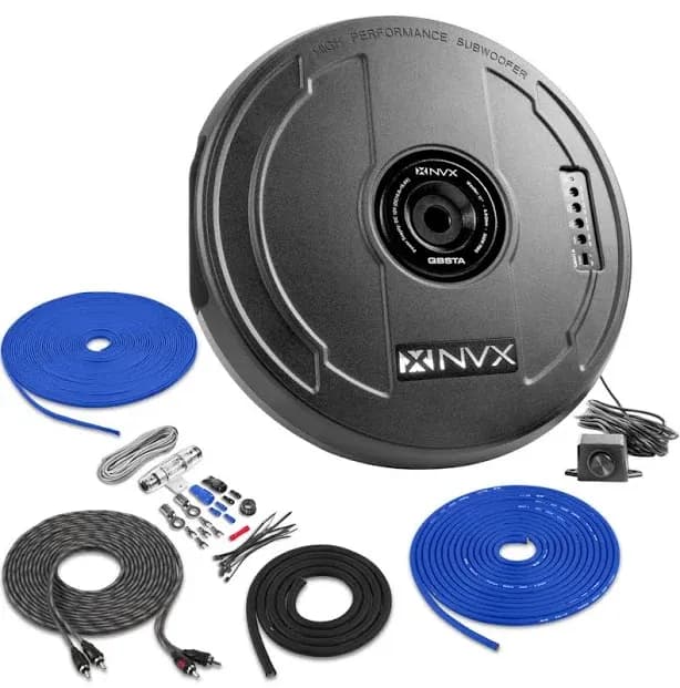 Quick Bass Spare Tire Amplified Subwoofer System