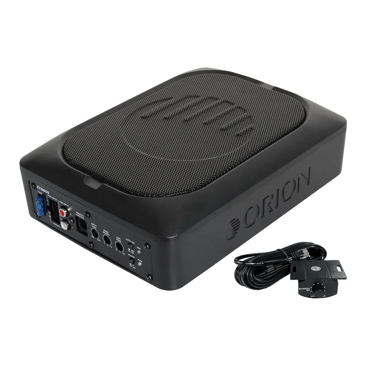 XTR8US – 8" Slim Underseat Subwoofer with Built-In Amplifier