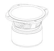 W569 8 inch PC30 Woofer by Phase Technology