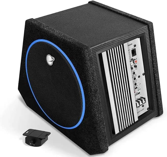 8" Amplified Subwoofer System with Enclosure