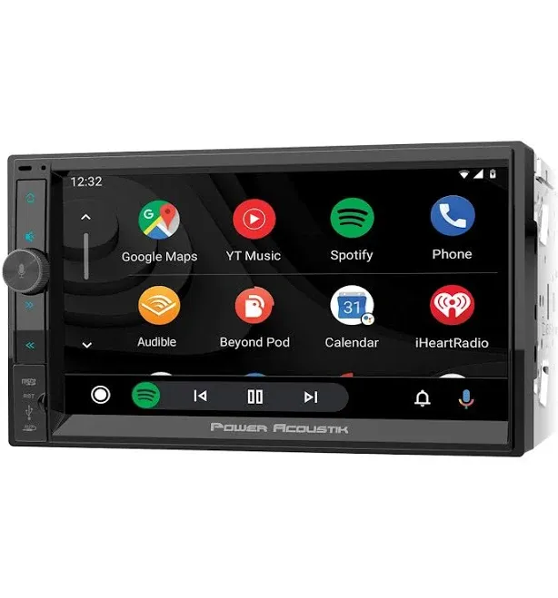 2-DIN Digital Media Car Stereo w/ Wireless Apple CarPlay & Android Auto, Bluetooth, & 7” LCD