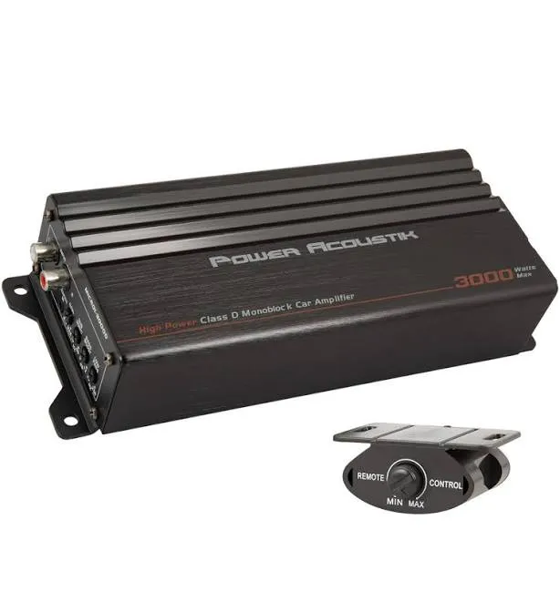 3,000W Class D Compact Monoblock Car Amplifier