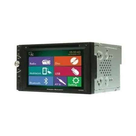 300W 6.2-Inch Double DIN DVD, CD/MP3 Car Stereo with Bluetooth & GPS Navigation