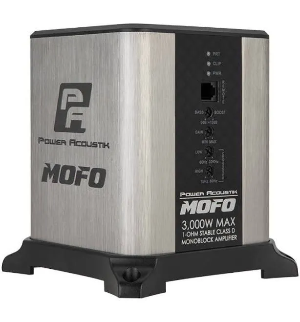 MOFO1-3KD | 3000W Class D Monoblock Amplifier RMS 1 Ohm Stable Car Amp