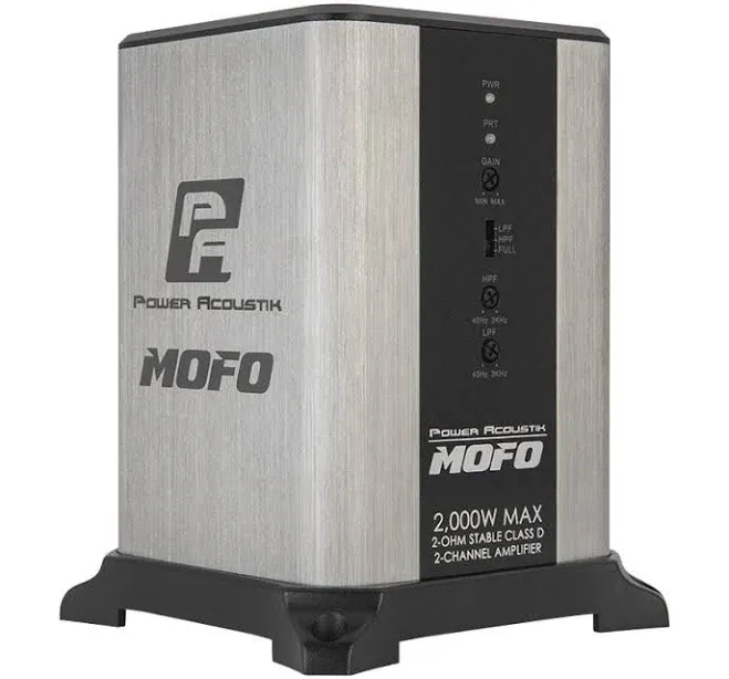 MOFO2-2KD | 2000W Class D 2 Channel Car Amplifier