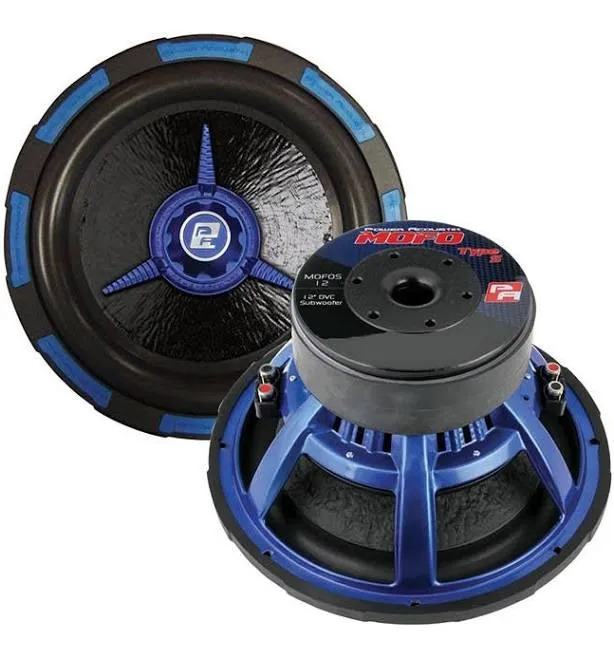 MOFOS-10D2 10" 2200 Watts Dual 2ohm Subwoofer