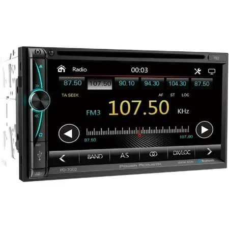 PD-7002 Double DIN 7" DVD Touchscreen Headunit