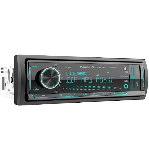 Single-DIN 4.3-Inch DVD Receiver with Bluetooth