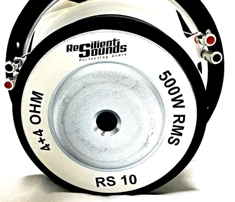 RS Entry-Level 500W D4 10" Subwoofer