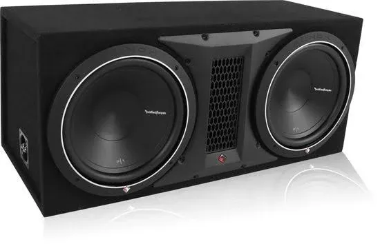 12 Inch 1000W 2 Ohm Punch Dual P1 Loaded Enclosure P1-2X12